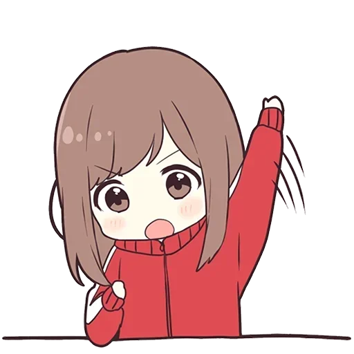 ✋ Стикер «Cute Anime» для Telegram