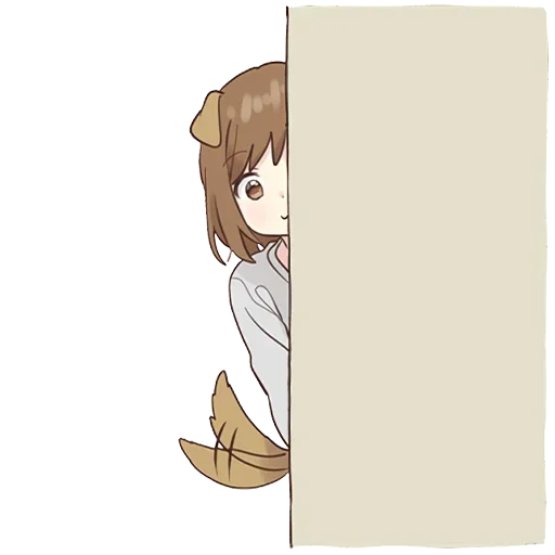 👀 Стикер «Cute Anime» для Telegram