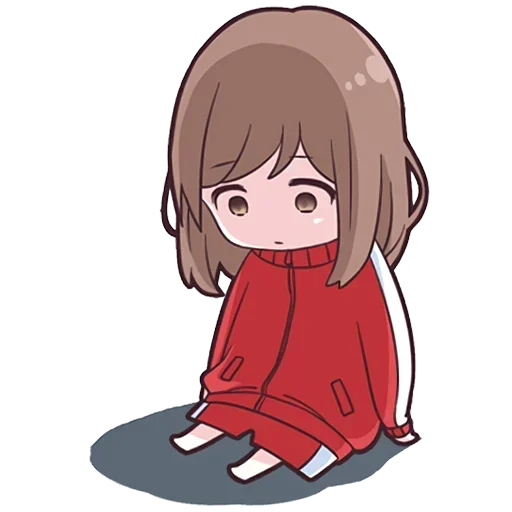 😞 Стикер «Cute Anime» для Telegram