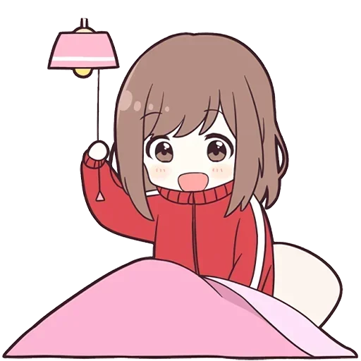😴 Стикер «Cute Anime» для Telegram