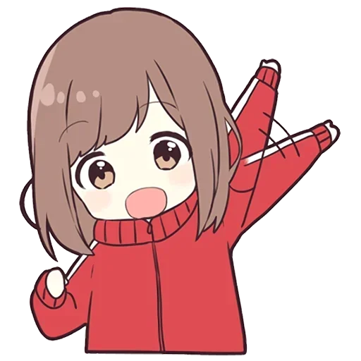👋 Стикер «Cute Anime» для Telegram