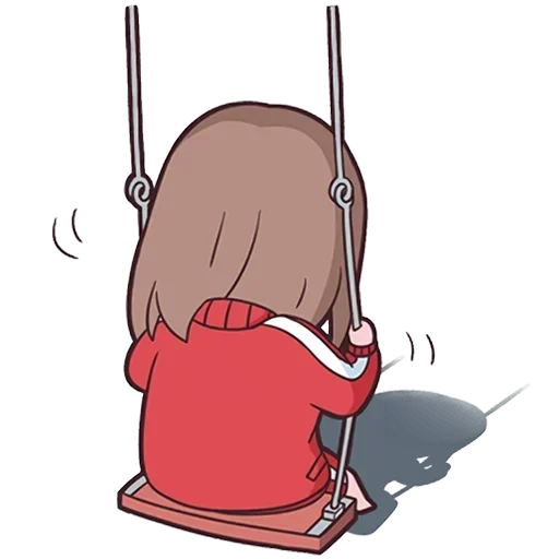😞 Стикер «Cute Anime» для Telegram