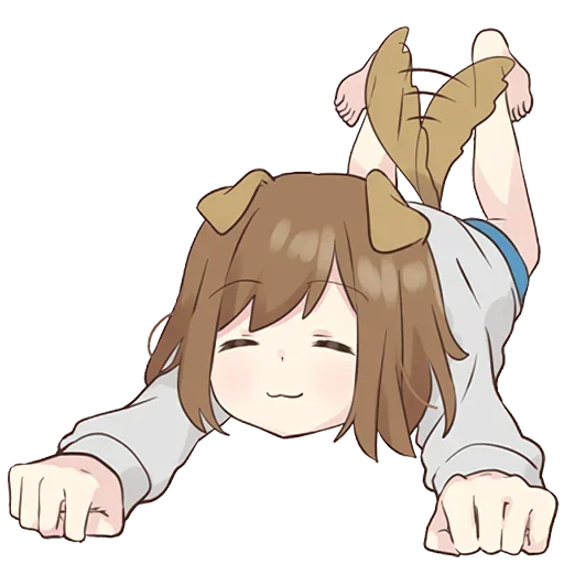 🥰 Стикер «Cute Anime» для Telegram