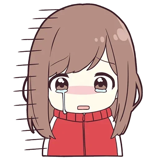 😥 Стикер «Cute Anime» для Telegram