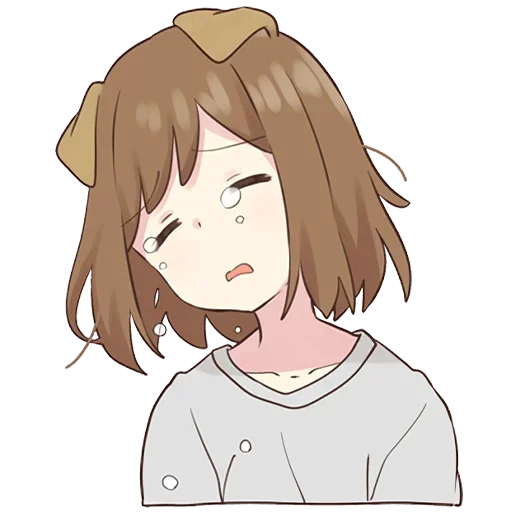 😞 Стикер «Cute Anime» для Telegram