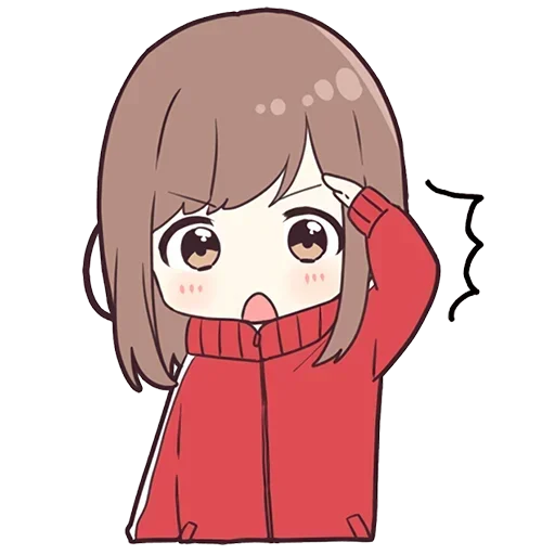 👍 Стикер «Cute Anime» для Telegram