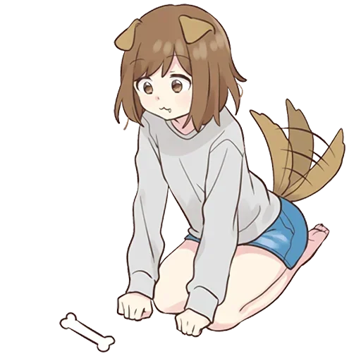 😋 Стикер «Cute Anime» для Telegram