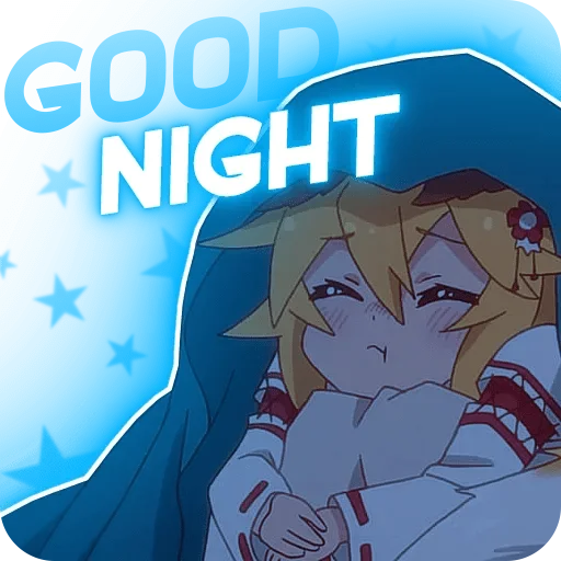 😴 Стикер «ANIDAKA» для Telegram
