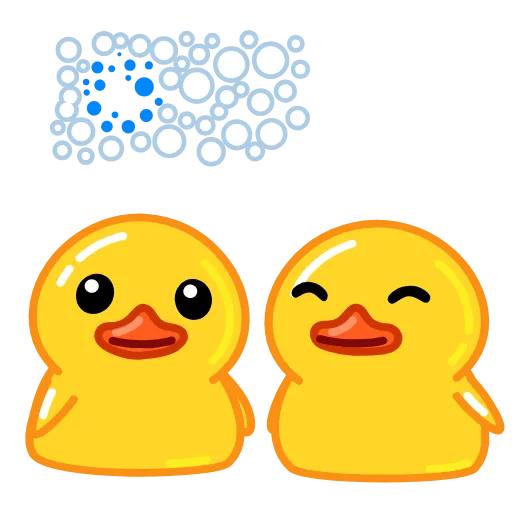 🙊 Стикер «Duck Tails» для Telegram
