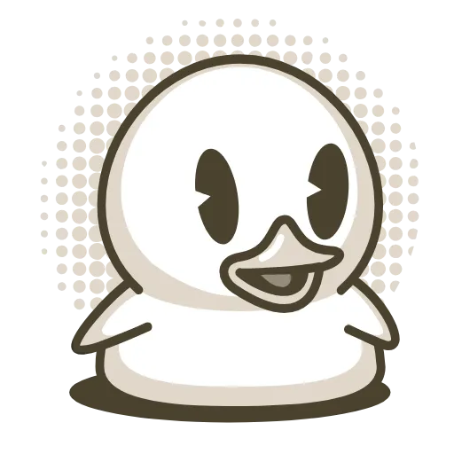 👋 Стикер «Duck Tails» для Telegram