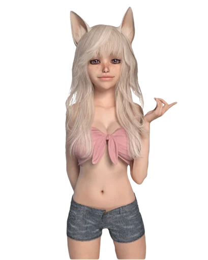 😉 Стикер «anigirls?» для Telegram