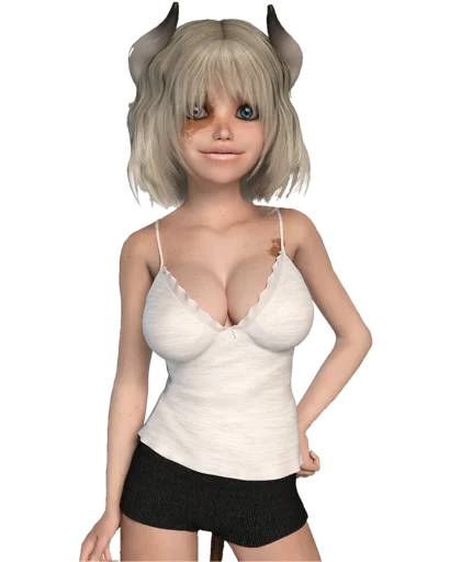 😌 Стикер «anigirls?» для Telegram