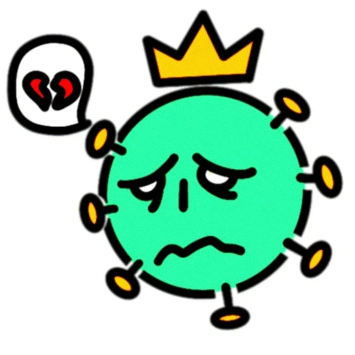 👌 Стикер «КороноВирус» для Telegram