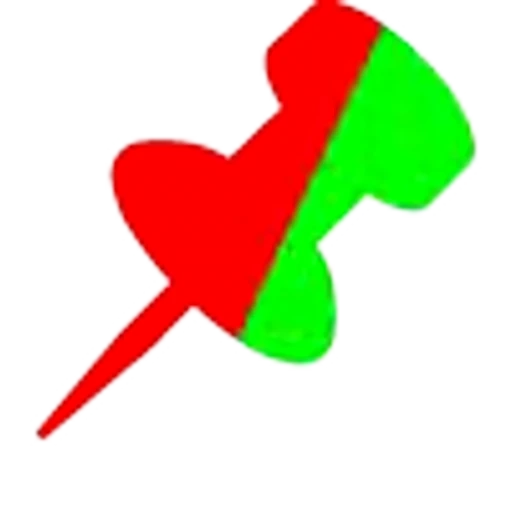 🤩 Эмодзи «Краснозеленый шрифт» для Telegram