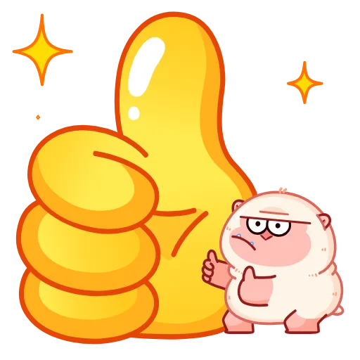 👍 Стикер «Макак Маки» для Telegram