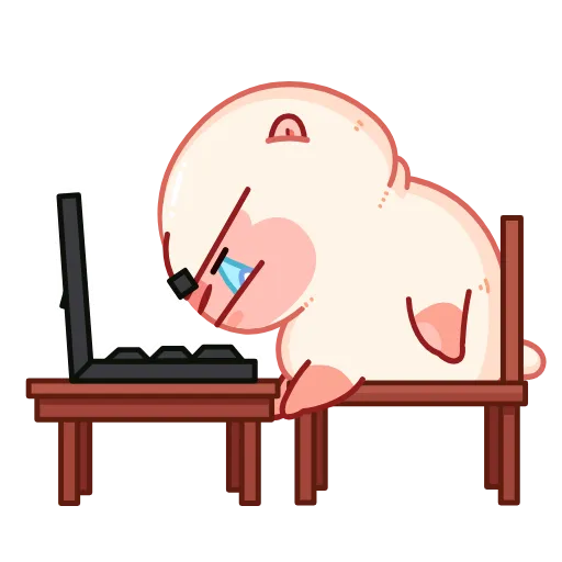 👨‍💻 Стикер «Макак Маки» для Telegram