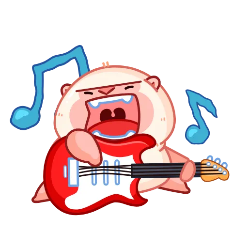 🎸 Стикер «Макак Маки» для Telegram