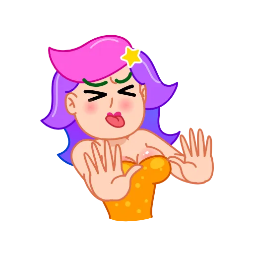 🙅‍♀️ Стикер «Animated Msg Warning Error Emos Ch» для Telegram