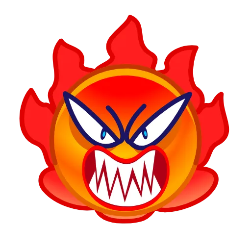 😡 Стикер «Animated Msg Warning Error Emos Ch» для Telegram