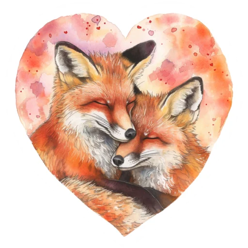 🦊 Стикер «AnimaLove» для Telegram