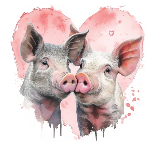 🐖 Стикер «AnimaLove» для Telegram
