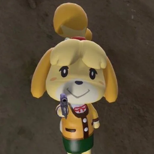 🔫 Стикер «Animal Crossing - Bam Edition» для Telegram