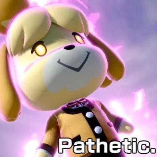 😒 Стикер «Animal Crossing - Bam Edition» для Telegram