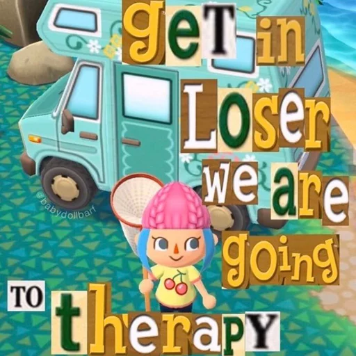 🥳 Стикер «Animal Crossing - Bam Edition» для Telegram
