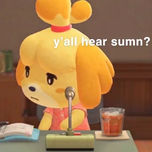 🤨 Стикер «Animal Crossing - Bam Edition» для Telegram
