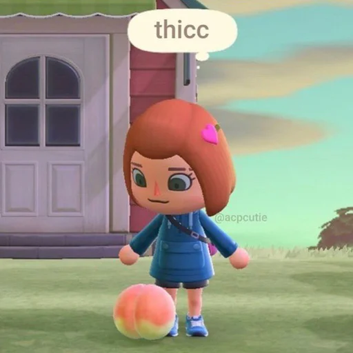 🍑 Стикер «Animal Crossing - Bam Edition» для Telegram
