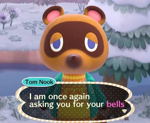 😀 Стикер «Animal Crossing - Bam Edition» для Telegram