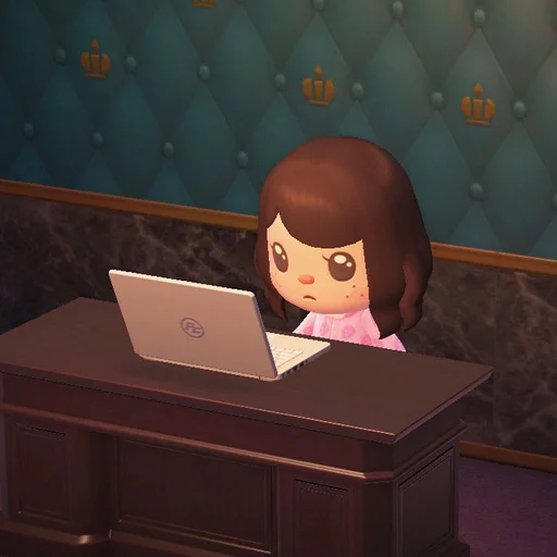 😕 Стикер «Animal Crossing - Bam Edition» для Telegram