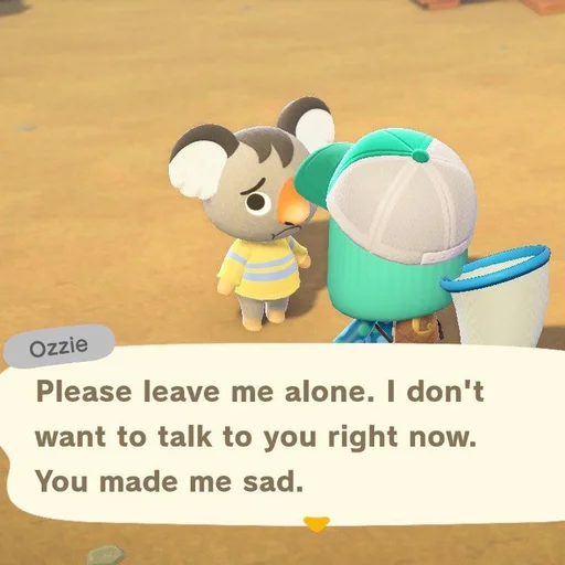 🥺 Стикер «Animal Crossing - Bam Edition» для Telegram