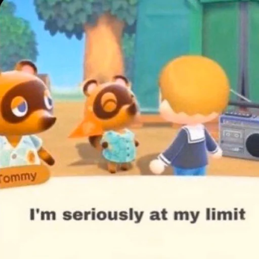 🤬 Стикер «Animal Crossing - Bam Edition» для Telegram