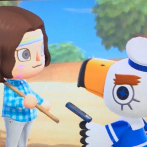 🔫 Стикер «Animal Crossing - Bam Edition» для Telegram