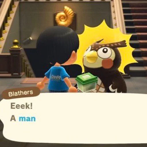 🤢 Стикер «Animal Crossing - Bam Edition» для Telegram