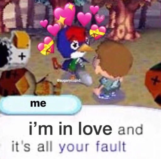 😍 Стикер «Animal Crossing - Bam Edition» для Telegram