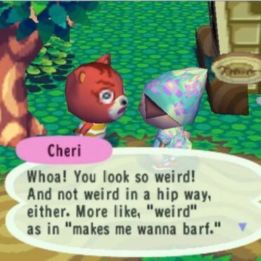 🤢 Стикер «Animal Crossing - Bam Edition» для Telegram