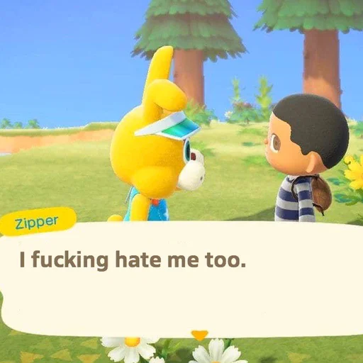 😢 Стикер «Animal Crossing - Bam Edition» для Telegram