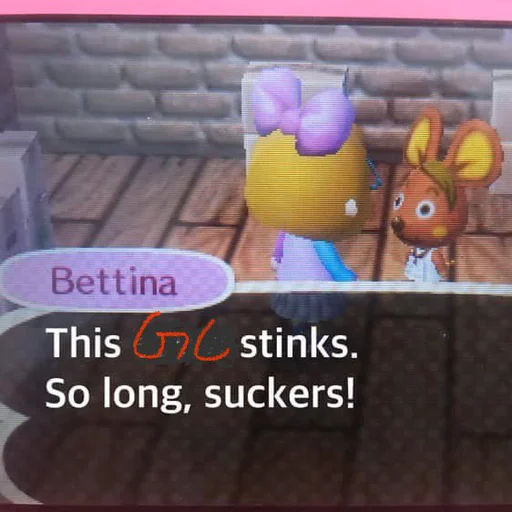 👋 Стикер «Animal Crossing - Bam Edition» для Telegram