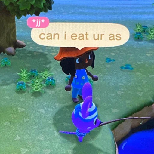 👅 Стикер «Animal Crossing - Bam Edition» для Telegram