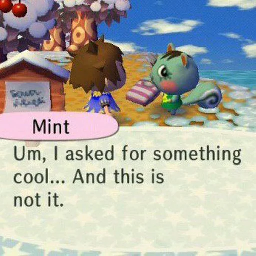 😪 Стикер «Animal Crossing - Bam Edition» для Telegram