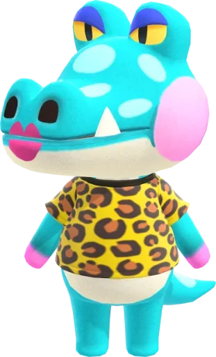 🐊 Стикер «animal crossing» для Telegram