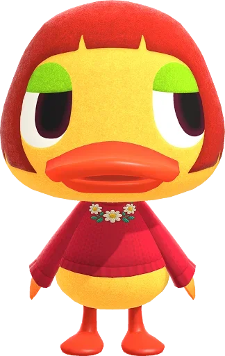 🐤 Стикер «animal crossing» для Telegram