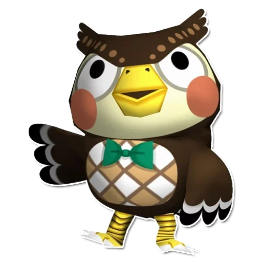 🦉 Стикер «animal crossing» для Telegram