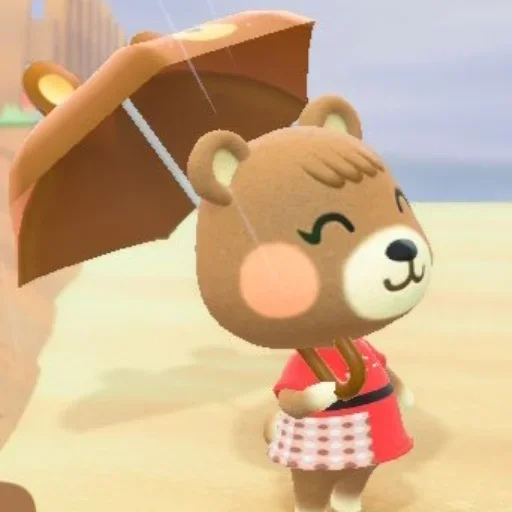 🐻 Стикер «animal crossing» для Telegram