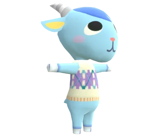 🐐 Стикер «animal crossing» для Telegram