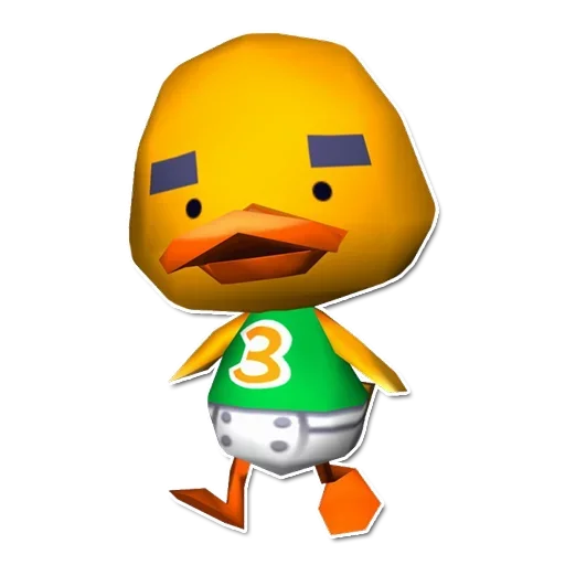 🐥 Стикер «animal crossing» для Telegram