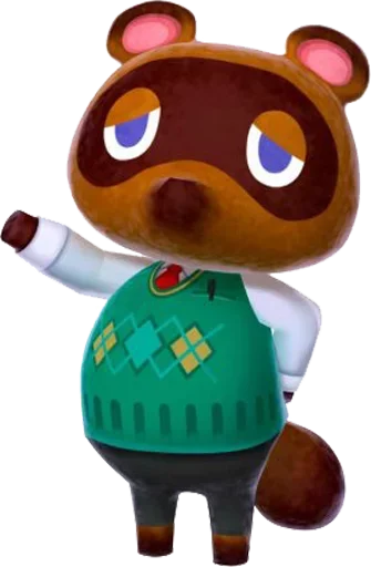 Стикерпак «animal crossing» для Telegram — обложка