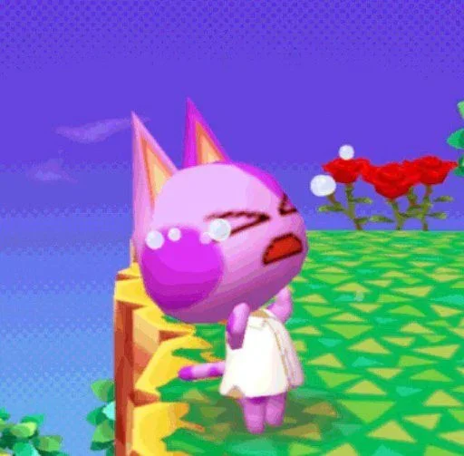 😭 Стикер «animal crossing» для Telegram